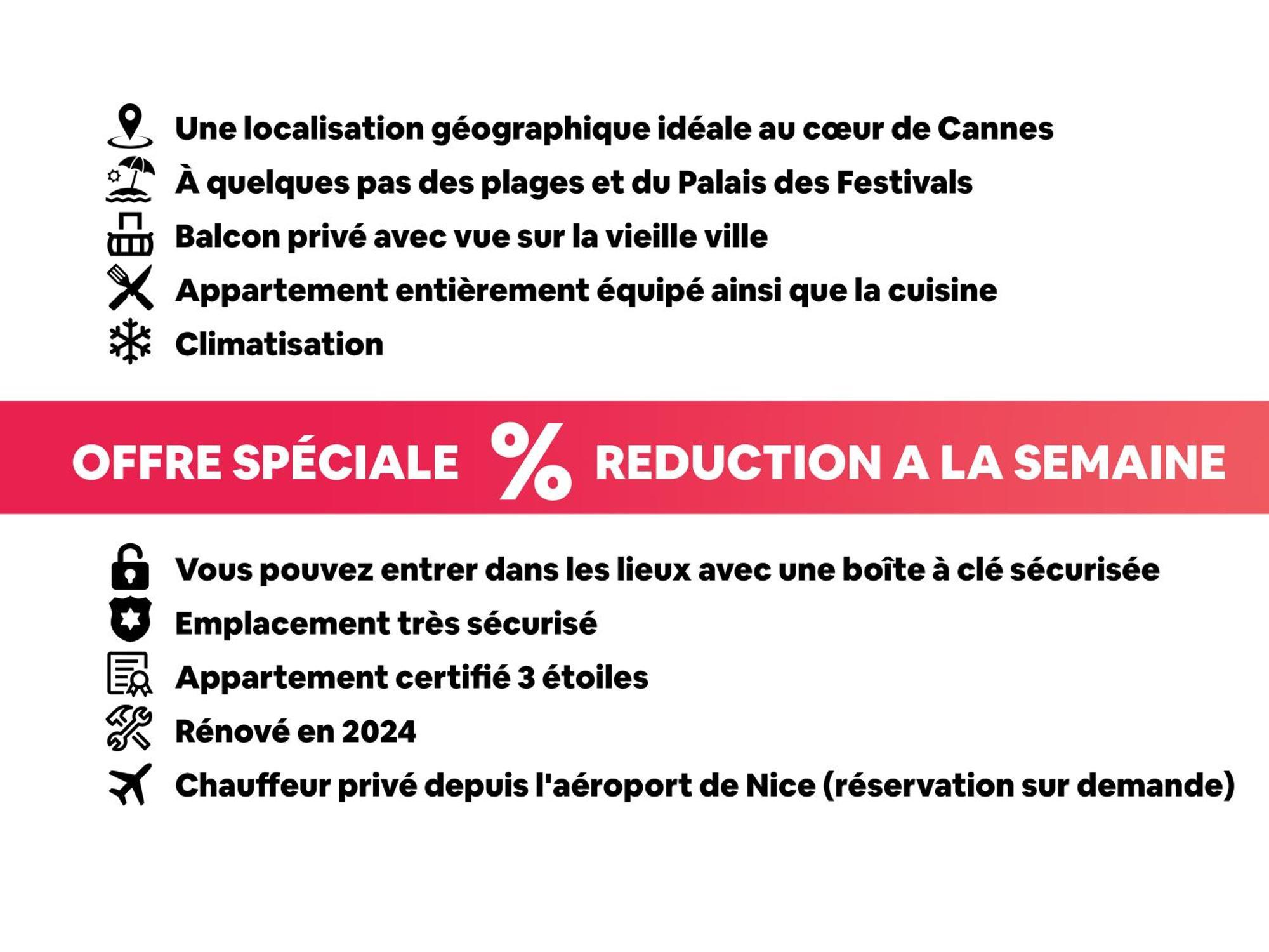 Grand Studio Cannes Centre Exterior photo