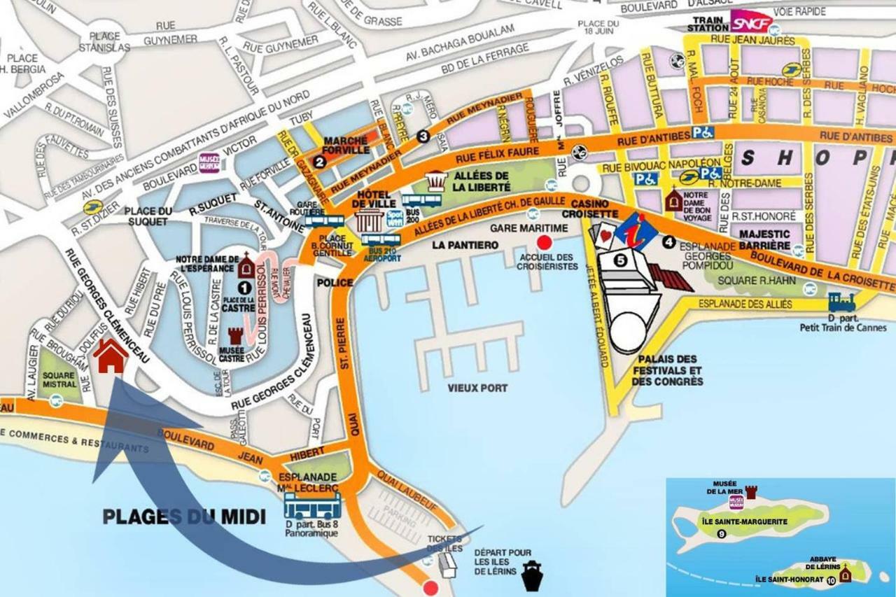 Grand Studio Cannes Centre Exterior photo